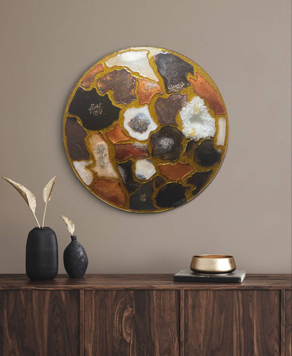 Géode art - resine epoxy