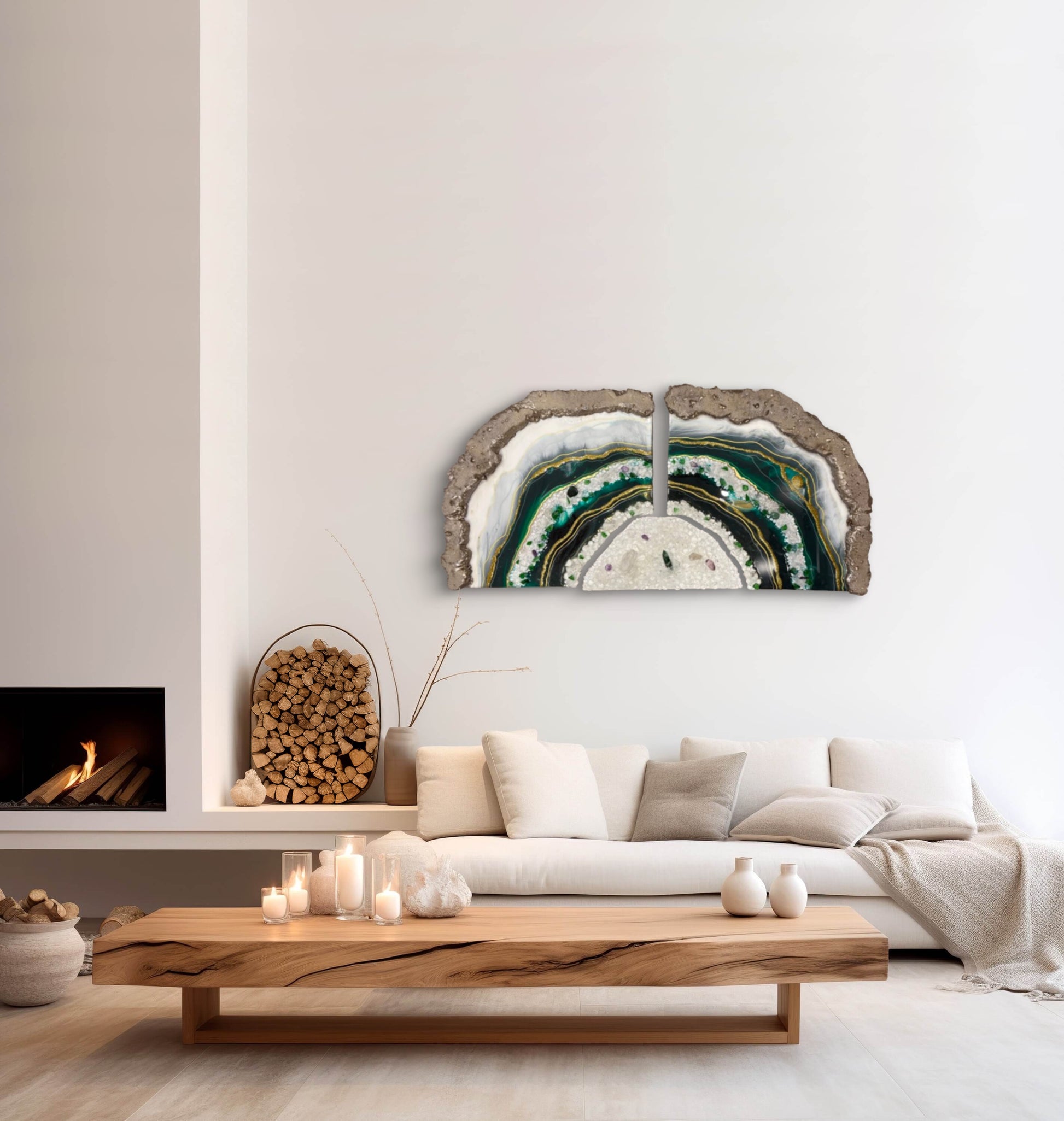 Art energétique - epoxy art - resinart